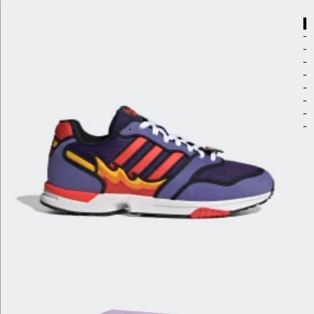 Adidas ZX 1000 The Simpsons Flaming Moes Size 8.5 - Picture 4 of 5